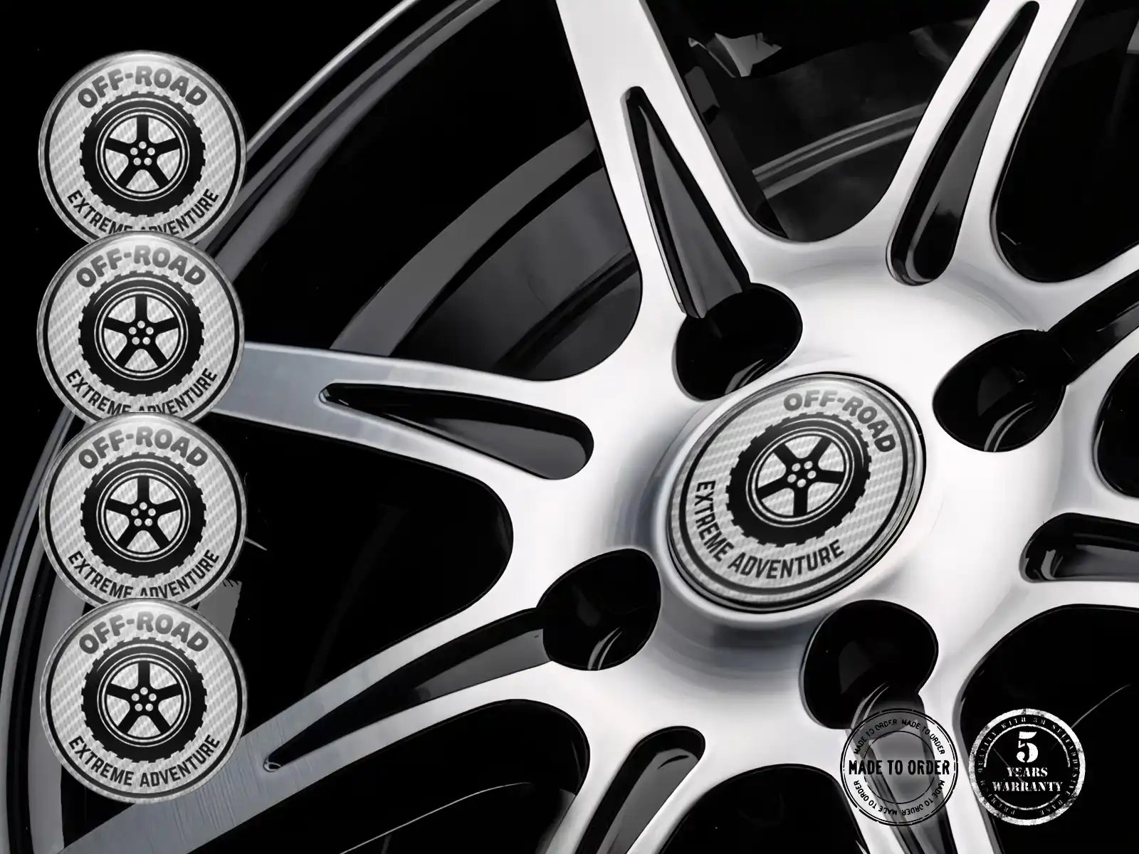 Domed Sticker Style Limited Racing Extreme Drift